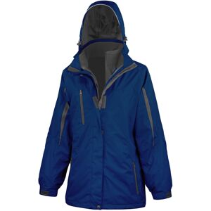 (3XL, Navy / Black) Result Womens/Ladies 3 In 1 Softshell Journey Jacket With Ho (3XL, Navy / Black) Result Womens/Ladies 3 In 1 Softshell Journey Jacket With Ho