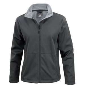(L, Black) Result Core Ladies Soft Shell Jacket (L, Black) Result Core Ladies Soft Shell Jacket