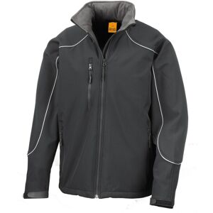 (L, Black) Result Mens Ice Fell Hooded Softshell Breathable Waterproof Jacket (3 (L, Black) Result Mens Ice Fell Hooded Softshell Breathable Waterproof Jacket (3