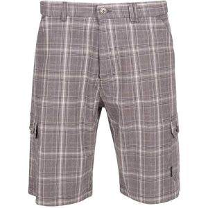 (L, Storm Grey Check) Trespass Mens Earwig Cargo Shorts (L, Storm Grey Check) Trespass Mens Earwig Cargo Shorts