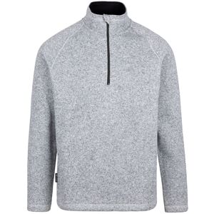 (XL, Grey Marl) Trespass Mens Corsham Marl Half Zip Fleece Top (XL, Grey Marl) Trespass Mens Corsham Marl Half Zip Fleece Top
