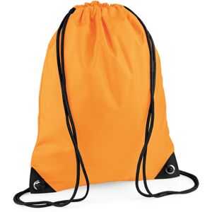 (One Size, Fluorescent Orange) Bagbase Premium Drawstring Bag (One Size, Fluorescent Orange) Bagbase Premium Drawstring Bag