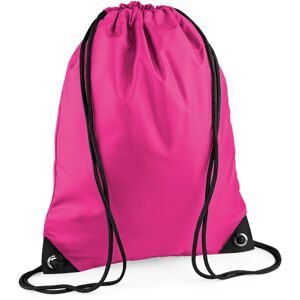 (One Size, Fuchsia) Bagbase Premium Drawstring Bag (One Size, Fuchsia) Bagbase Premium Drawstring Bag