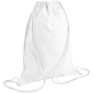 (One Size, White) Bagbase Sublimation Drawstring Bag (One Size, White) Bagbase Sublimation Drawstring Bag