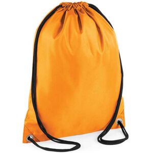 (One Size, Orange) Bagbase Budget Drawstring Bag (One Size, Orange) Bagbase Budget Drawstring Bag