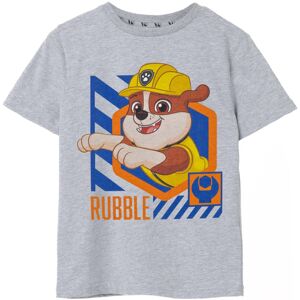 (7-8 Years, Grey Marl) Paw Patrol Boys Rubble T-Shirt (7-8 Years, Grey Marl) Paw Patrol Boys Rubble T-Shirt