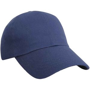 (One Size, Navy) Result Headwear Pro Style Plain Heavy Brushed Cotton Baseball C (One Size, Navy) Result Headwear Pro Style Plain Heavy Brushed Cotton Baseball C