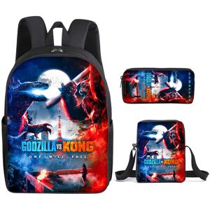 (Unbranded) (11) Godzilla Movie Backpack Kids School Bag Students Boys Bookbag (Unbranded) (11) Godzilla Movie Backpack Kids School Bag Students Boys Bookbag