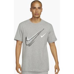 (Grey, XL) Nike Mens Sportswear Club Swoosh T Shirt (Grey, XL) Nike Mens Sportswear Club Swoosh T Shirt