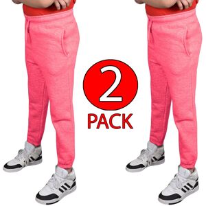 True Face (Hot Pink, 13 Years) Kids Boy Girl Warm Tracksuit Jogging Bottoms 2Pack True Face (Hot Pink, 13 Years) Kids Boy Girl Warm Tracksuit Jogging Bottoms 2Pack