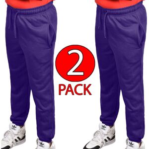 True Face (Purple, 9 - 10 Years) Kids Boy Girl Warm Tracksuit Jogging Bottoms 2Pack True Face (Purple, 9 - 10 Years) Kids Boy Girl Warm Tracksuit Jogging Bottoms 2Pack