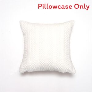 Unbranded (White, 45x45cm) Only Premium Pillowcase Faux Rabbit Fur Cushion Cover Soft And Unbranded (White, 45x45cm) Only Premium Pillowcase Faux Rabbit Fur Cushion Cover Soft And