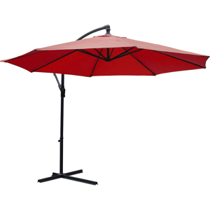 KCT 3m Large Burgundy Garden and Patio Cantilever Parasol KCT 3m Large Burgundy Garden and Patio Cantilever Parasol