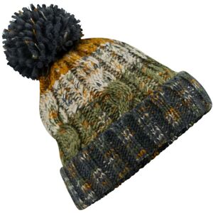 (One Size, Autumn Moss) Beechfield Unisex Adult Corkscrew Pom Pom Beanie (One Size, Autumn Moss) Beechfield Unisex Adult Corkscrew Pom Pom Beanie