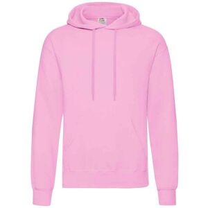 (L, Light Pink) Fruit of the Loom Adults Unisex Classic Hooded Sweatshirt (L, Light Pink) Fruit of the Loom Adults Unisex Classic Hooded Sweatshirt