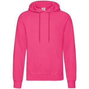 (XL, Fuchsia) Fruit of the Loom Adults Unisex Classic Hooded Sweatshirt (XL, Fuchsia) Fruit of the Loom Adults Unisex Classic Hooded Sweatshirt