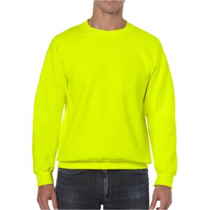 (M, Safety Green) Gildan Mens Heavy Blend Sweatshirt (M, Safety Green) Gildan Mens Heavy Blend Sweatshirt