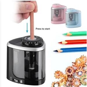 Unbranded (Black) Electric Pencil Sharpener Automatic Touch Switch Pencil Sharpener School Unbranded (Black) Electric Pencil Sharpener Automatic Touch Switch Pencil Sharpener School