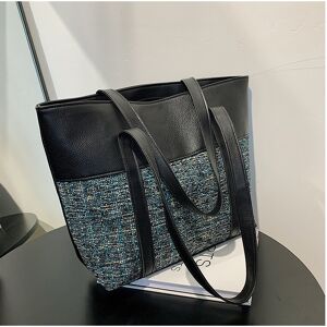 RYWOLT (Blue) Trendy Pu Large Handbag With Inner Pockets Available In Blue Black Beige RYWOLT (Blue) Trendy Pu Large Handbag With Inner Pockets Available In Blue Black Beige