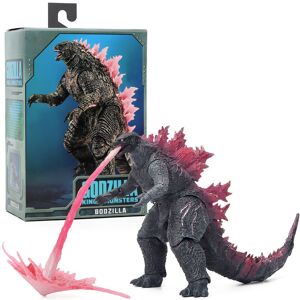 GlowUpFASKY (Pink) Godzilla x Kong Burning Godzilla Action Figures Movable Joints GlowUpFASKY (Pink) Godzilla x Kong Burning Godzilla Action Figures Movable Joints