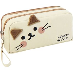 Unbranded (WHITE) Cute Cat Pencil Case Large Capacity Aesthetic Pencil Organiser Portable Unbranded (WHITE) Cute Cat Pencil Case Large Capacity Aesthetic Pencil Organiser Portable