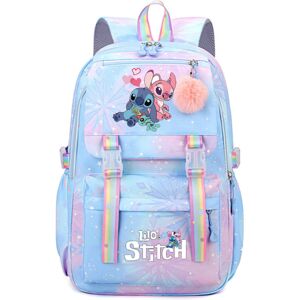 FLEMYE (picture color3) Lilo And Stitch Women's Backpack Boys Girls Bookbag Bag FLEMYE (picture color3) Lilo And Stitch Women's Backpack Boys Girls Bookbag Bag