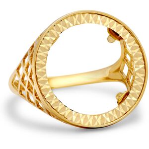 (P) Jewelco London Men's Solid 9ct Yellow Gold Basket 10th Ounce Krugerrand Brit (P) Jewelco London Men's Solid 9ct Yellow Gold Basket 10th Ounce Krugerrand Brit