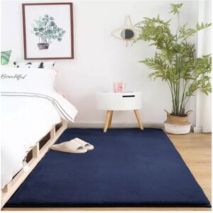Imperial Rooms (60 cm x 110 cm (2ft x 3ft 7"), Navy Blue) Modern Living Room Rugs Fluffy Shaggy Imperial Rooms (60 cm x 110 cm (2ft x 3ft 7"), Navy Blue) Modern Living Room Rugs Fluffy Shaggy