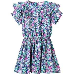 VidaXL (104 (3-4y)) Kids' Dress with Ruffle Sleeves Toddler Children's Girls' Dress Cob VidaXL (104 (3-4y)) Kids' Dress with Ruffle Sleeves Toddler Children's Girls' Dress Cob
