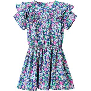 VidaXL (128 (7-8y)) Kids' Dress with Ruffle Sleeves Toddler Children's Girls' Dress Cob VidaXL (128 (7-8y)) Kids' Dress with Ruffle Sleeves Toddler Children's Girls' Dress Cob