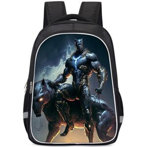 Unbranded (Style I, Small) Large Capacity Lightweight Black Panther Kids Backpack For Boys Unbranded (Style I, Small) Large Capacity Lightweight Black Panther Kids Backpack For Boys