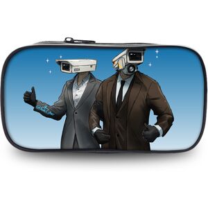 Unbranded (MTR 10) Skibidi Unique Toilet Pen Case Fashionable Polyester Unisex For School Unbranded (MTR 10) Skibidi Unique Toilet Pen Case Fashionable Polyester Unisex For School