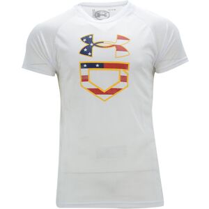 (White (Logo), L) UNDER ARMOUR Dri-Fit Mens T Shirts Quick Dry Sport (White (Logo), L) UNDER ARMOUR Dri-Fit Mens T Shirts Quick Dry Sport