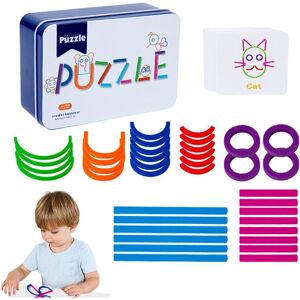 Unbranded Sticks Matching Puzzle Toy Creative Sticks And Rings Wooden Shape Puzzle Wooden Unbranded Sticks Matching Puzzle Toy Creative Sticks And Rings Wooden Shape Puzzle Wooden