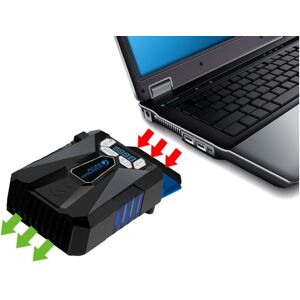 Ice Troll 5 COOLCOLD Portable Laptop Cooling Fan Air Cooler Speed Adjustable Hig Ice Troll 5 COOLCOLD Portable Laptop Cooling Fan Air Cooler Speed Adjustable Hig