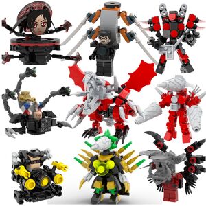 STBNVF (A8(100pcs)) Skibidi toilet titan monitor man sound man tv man building block to STBNVF (A8(100pcs)) Skibidi toilet titan monitor man sound man tv man building block to