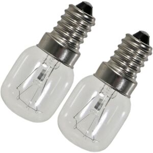 SPARES2GO Light Bulb Lamp for Oven Cooker (25w, SES, E14) 2 x Bulbs Lamps SPARES2GO Light Bulb Lamp for Oven Cooker (25w, SES, E14) 2 x Bulbs Lamps