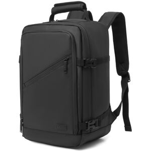 KONO (Black) 20L PVC Waterproof Cabin Backpack School Bag KONO (Black) 20L PVC Waterproof Cabin Backpack School Bag
