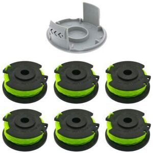 Ryobi Replacement Spool RAC143 - 6 Pack + Cap Ryobi Replacement Spool RAC143 - 6 Pack + Cap