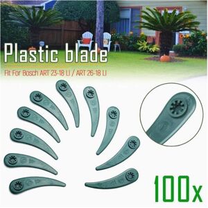 WH 100Pcs Brush Cutter Blade Lawn Mower Edger Pr Bosch ART 23-26-18 WH 100Pcs Brush Cutter Blade Lawn Mower Edger Pr Bosch ART 23-26-18