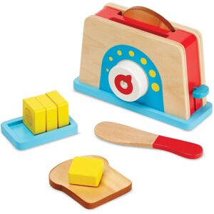 Melissa & Doug Wooden Bread & Butter Toaster Toy Play Food Pretend Play 3+ Gift for Boy Melissa & Doug Wooden Bread & Butter Toaster Toy Play Food Pretend Play 3+ Gift for Boy