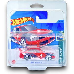 Hot Wheels Audi '90 Quattro (Red) 6/10 Retro Racers - 2023-77/250 (Short Card) - COMES IN A Hot Wheels Audi '90 Quattro (Red) 6/10 Retro Racers - 2023-77/250 (Short Card) - COMES IN A