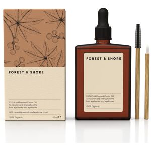 Forest & Shore Castor Oil 100% Natural & Organic for Hair Growth, Eyebrows, Eyelashes and Skin Forest & Shore Castor Oil 100% Natural & Organic for Hair Growth, Eyebrows, Eyelashes and Skin