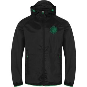 (Black Green, 3XL) Celtic FC Official Football Gift Mens Shower Jacket Windbreak (Black Green, 3XL) Celtic FC Official Football Gift Mens Shower Jacket Windbreak