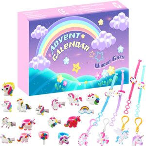 Unbranded (Unicorn) Christmas Minecraft Figures 24 Days Countdown Advent Calendar Toys Sur Unbranded (Unicorn) Christmas Minecraft Figures 24 Days Countdown Advent Calendar Toys Sur