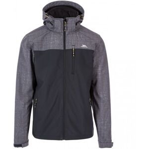 (L, Dark Grey Marl) Trespass Mens Abbott Softshell Jacket (L, Dark Grey Marl) Trespass Mens Abbott Softshell Jacket