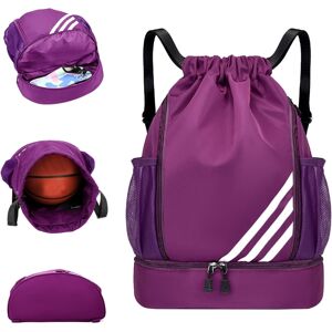 Unbranded (Purple) Drawstring Bags,Waterproof Swimming Bag For Kids Adults,Large Gym Bag,S Unbranded (Purple) Drawstring Bags,Waterproof Swimming Bag For Kids Adults,Large Gym Bag,S