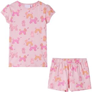 VidaXL (116 (5-6y)) Kids' Pyjamas with Short Sleeves Children's Nightwear Sleepwear Lig VidaXL (116 (5-6y)) Kids' Pyjamas with Short Sleeves Children's Nightwear Sleepwear Lig