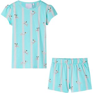 VidaXL (128 (7-8y)) Kids' Pyjamas with Short Sleeves Children's Nightwear Kids Sleepwea VidaXL (128 (7-8y)) Kids' Pyjamas with Short Sleeves Children's Nightwear Kids Sleepwea