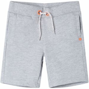 VidaXL (grey, 140 (9-10y)) Kids' Shorts with Drawstring Elasticated Waistband Shorts Ch VidaXL (grey, 140 (9-10y)) Kids' Shorts with Drawstring Elasticated Waistband Shorts Ch